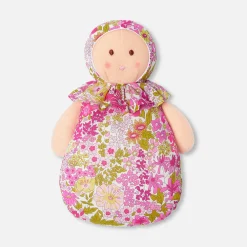 Jacadi Poupée Joséphine en tissu liberty - lore ROSE/MULTICO