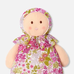 Jacadi Poupée Joséphine en tissu liberty - lore ROSE/MULTICO