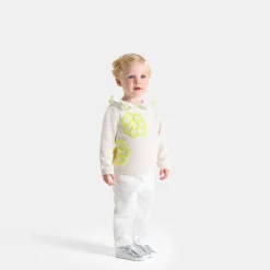 Jacadi Pull bébé fille à fleurs rebrodées - blanc doux BLANC DOUX JACADI Discount