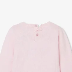 Jacadi Pull bébé fille Intarsia - rose poudre ROSE POUDRE JACADI New