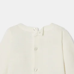 Jacadi Pull bébé garçon en jersey - lore BLANC DOUX/MULTICO Best