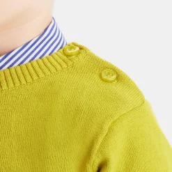 Jacadi Pull bébé garçon Intarsia fantaisie - CUMIN Clearance