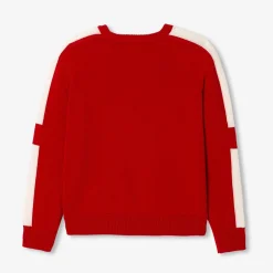 Jacadi Pull de Noël enfant garçon - ROUGE BRIQUE Discount