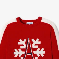 Jacadi Pull de Noël enfant garçon - ROUGE BRIQUE Discount