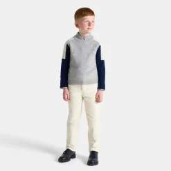 Jacadi Pull en cachemire enfant garçon - GRIS/MARINE Sale