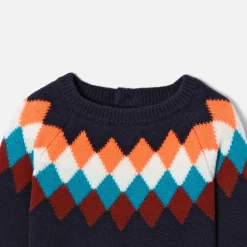 Jacadi Pull en jacquard bébé garçon - lore MARINE/MULTICO Online