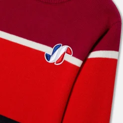 Jacadi Pull enfant garçon color block - MARINE/ROUGE Clearance