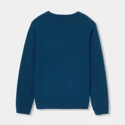 Jacadi Pull enfant garçon en coton et laine - ENCRE
