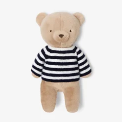 Jacadi Pull Love Maille pour notre ourson Martin Collection Solidaire - ECRU/MARINE Clearance