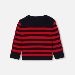 Jacadi Pull marin bébé - MARINE/ROUGE Outlet