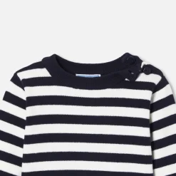 Jacadi Pull marinière bébé garçon - MARINE/BLANC Online