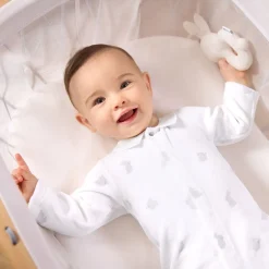 Jacadi Pyjama bébé en velours - lore BLANC/MULTICO Online