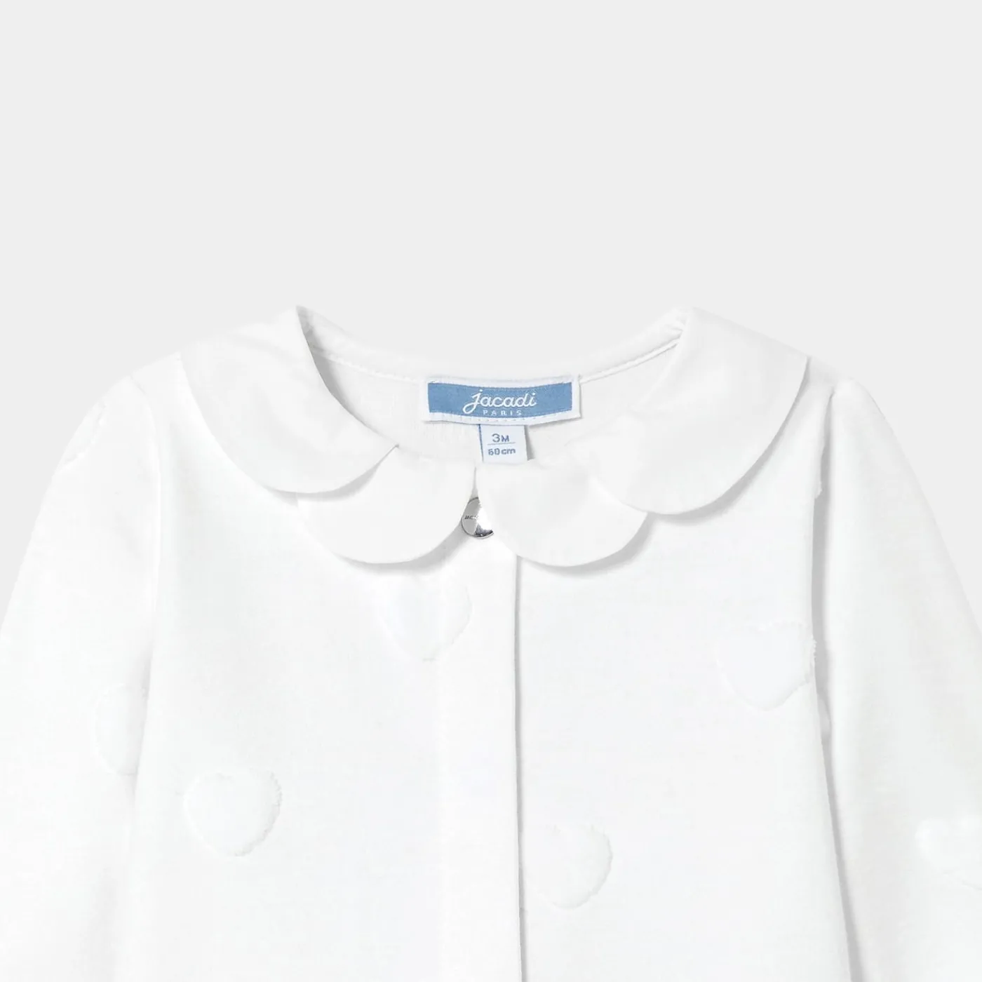 Jacadi Pyjama bébé fille en jersey motif nuage - blanc BLANC JACADI Hot