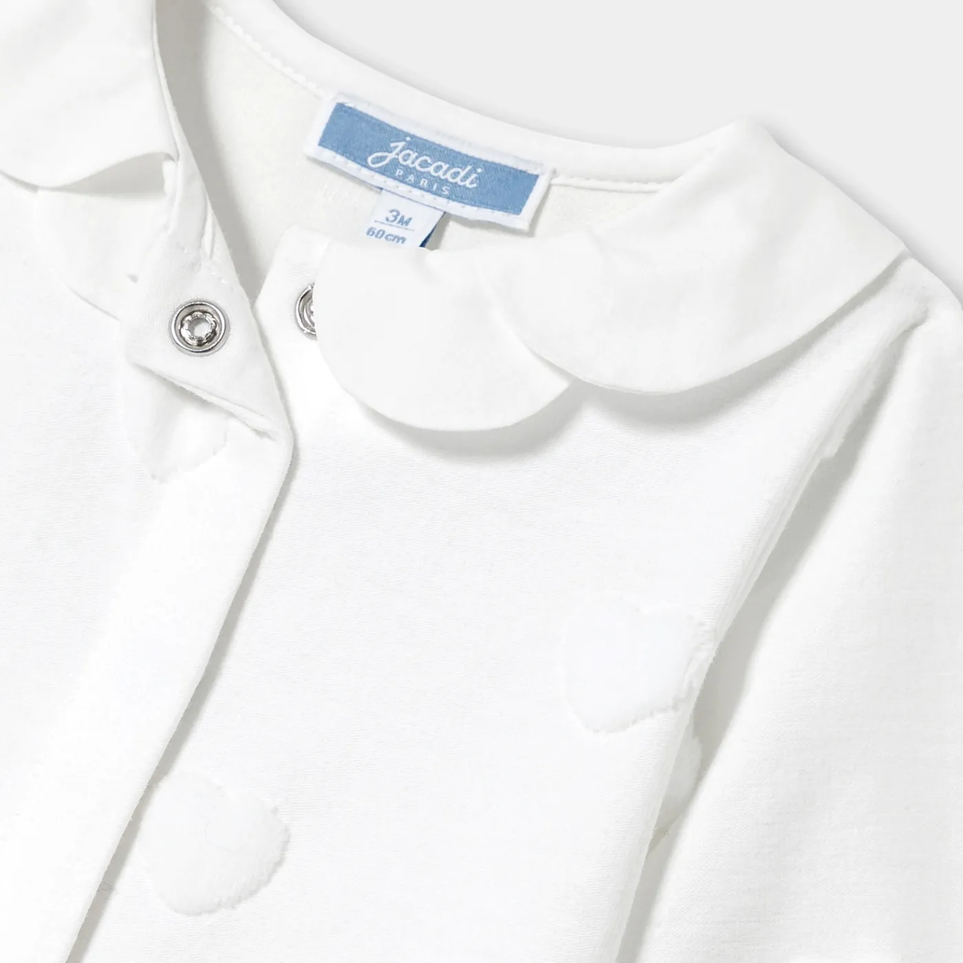 Jacadi Pyjama bébé fille en jersey motif nuage - blanc BLANC JACADI Hot