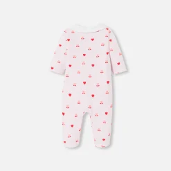 Jacadi Pyjama bébé fille en molleton - lore ROSE/MULTICO Hot