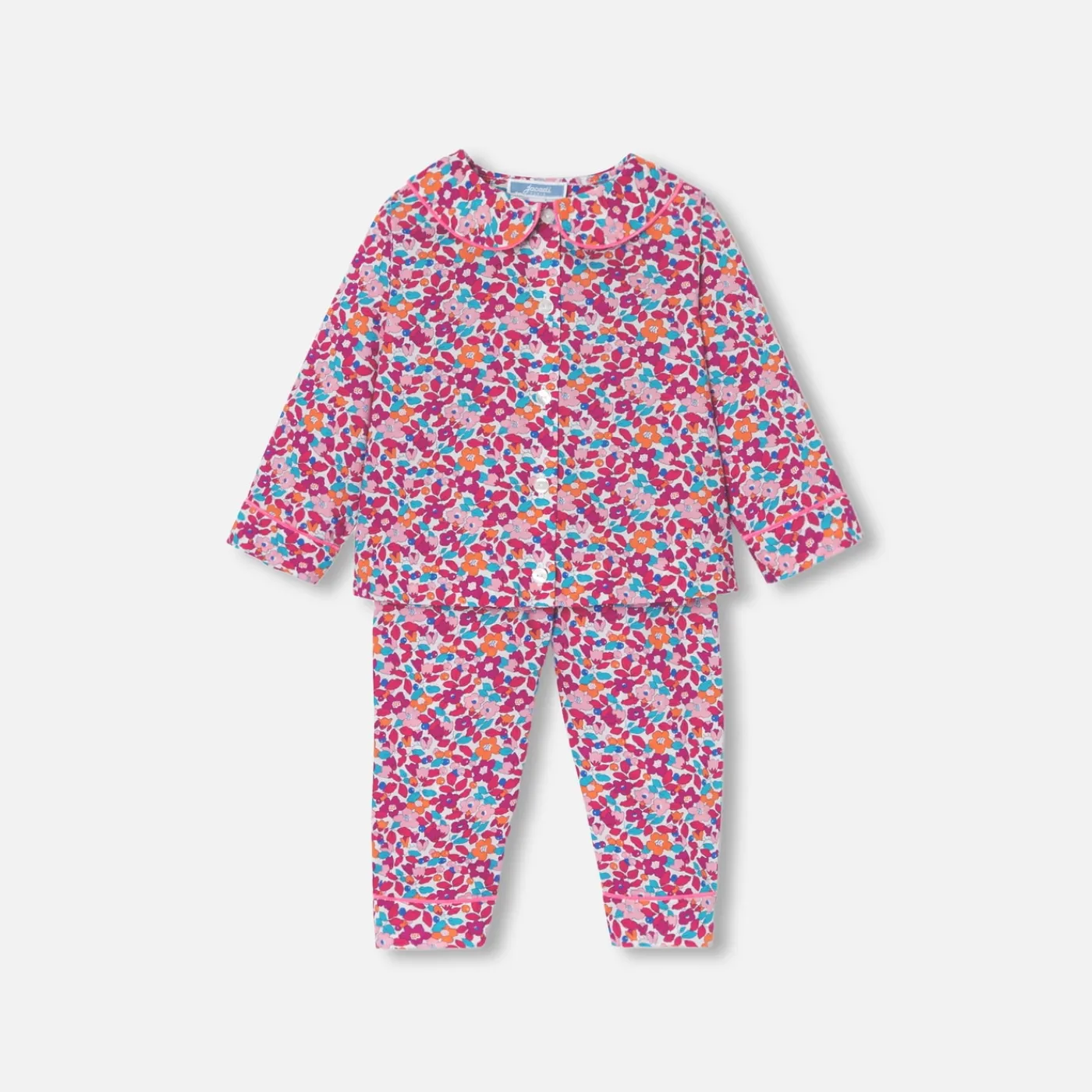 Jacadi Pyjama bébé fille en Tissu Liberty - lore ROSE/MULTICO New