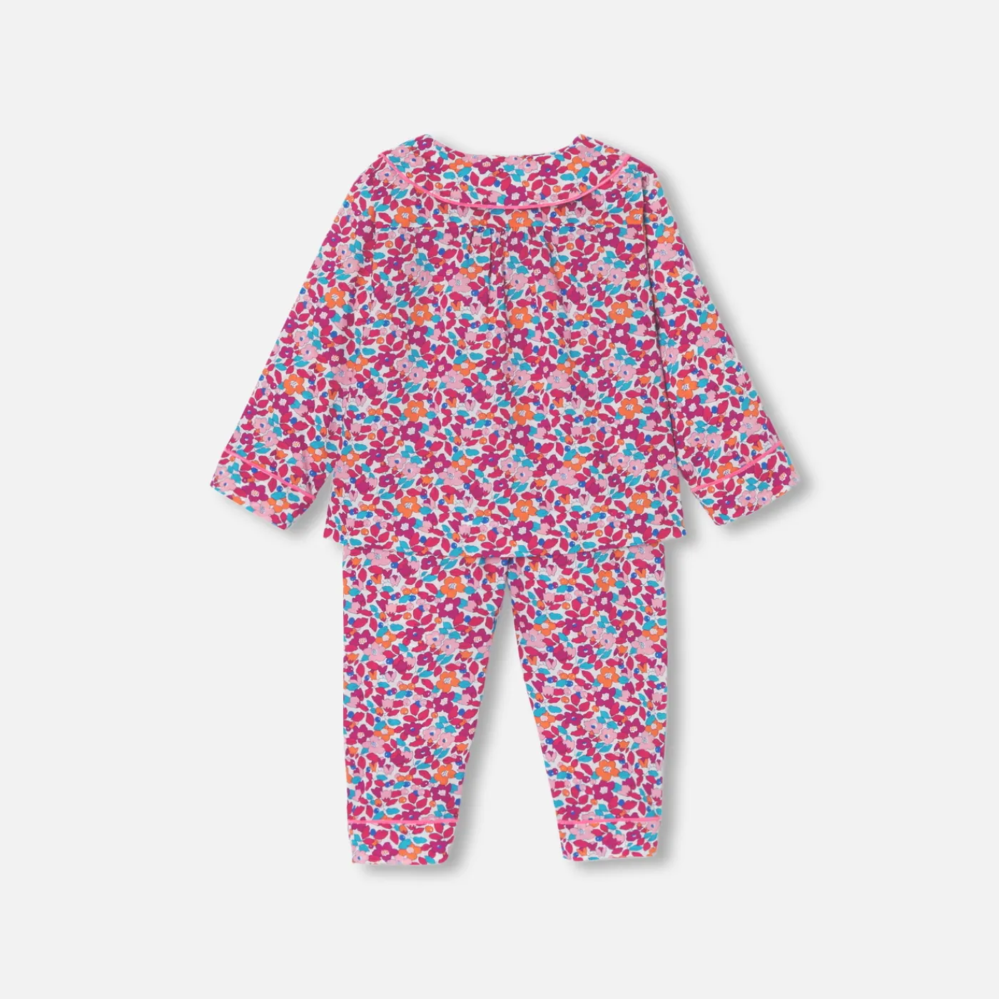 Jacadi Pyjama bébé fille en Tissu Liberty - lore ROSE/MULTICO New
