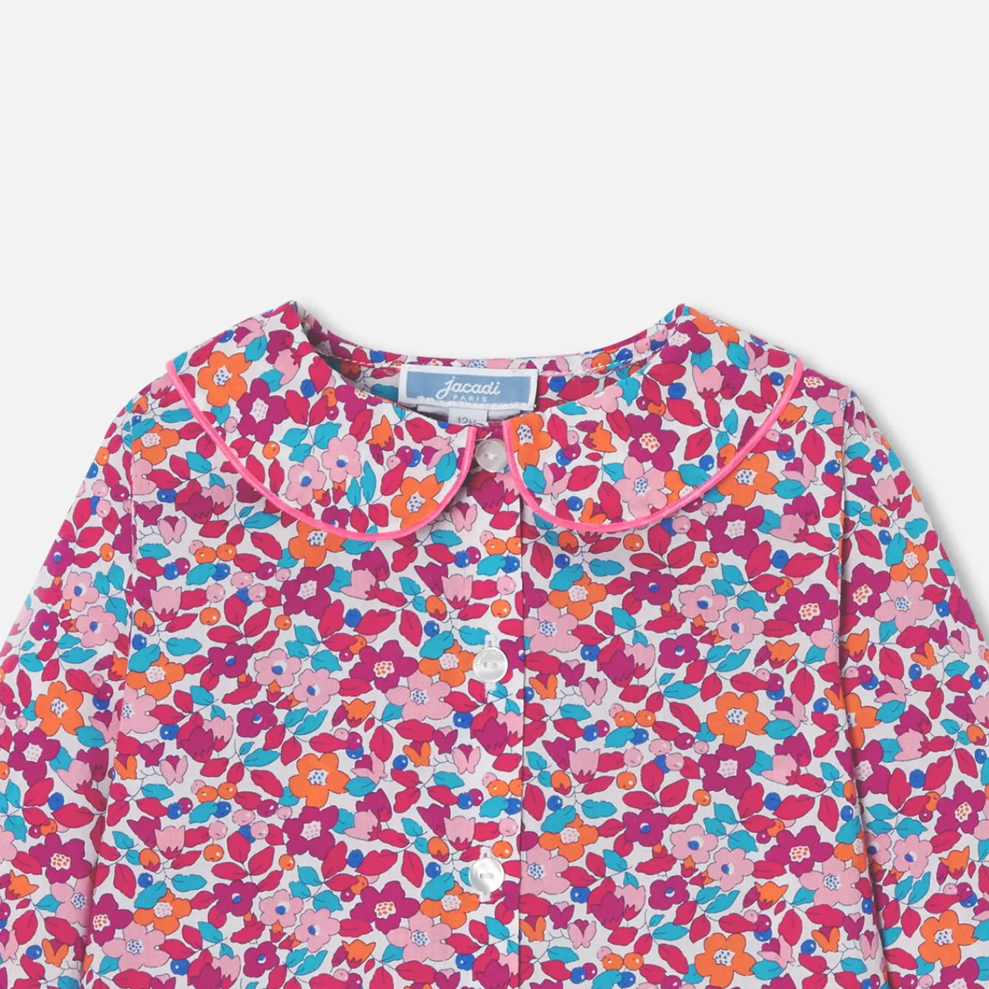 Jacadi Pyjama bébé fille en Tissu Liberty - lore ROSE/MULTICO New