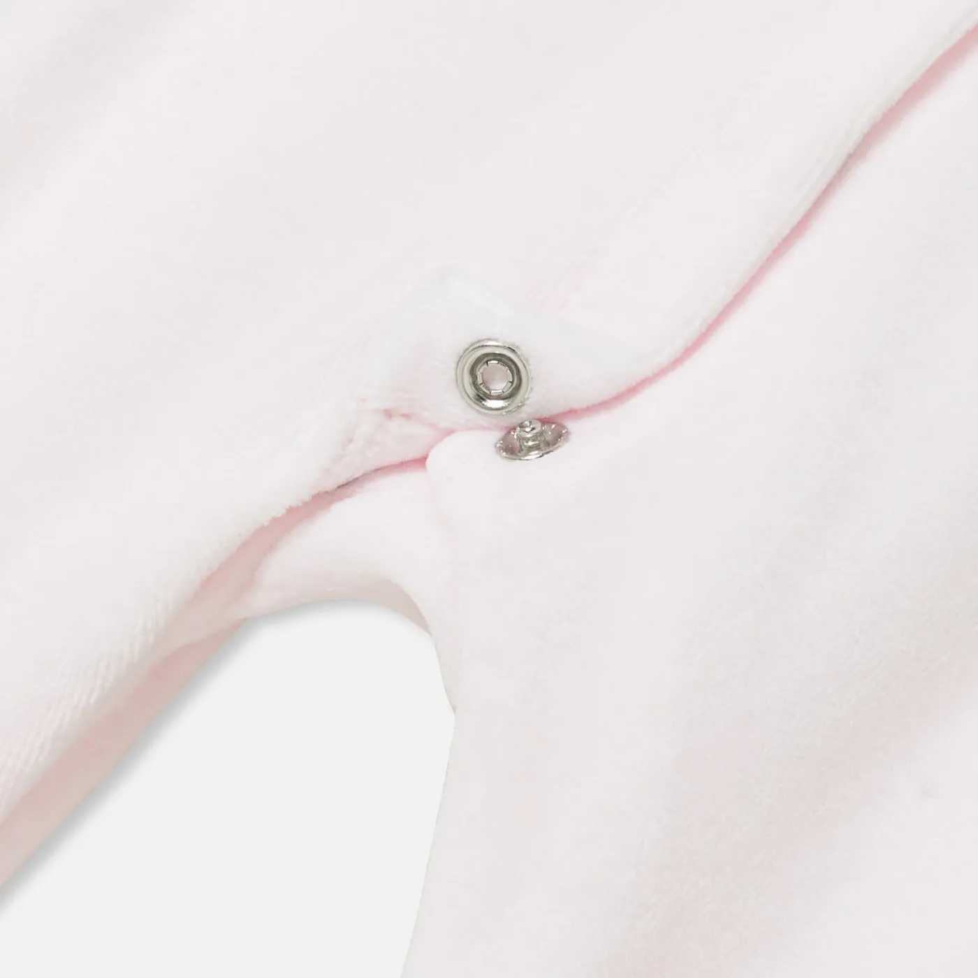 Jacadi Pyjama bébé fille en velours - rose pale ROSE PALE JACADI New