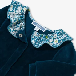 Jacadi Pyjama bébé fille en velours - lore BLEU/MULTICO