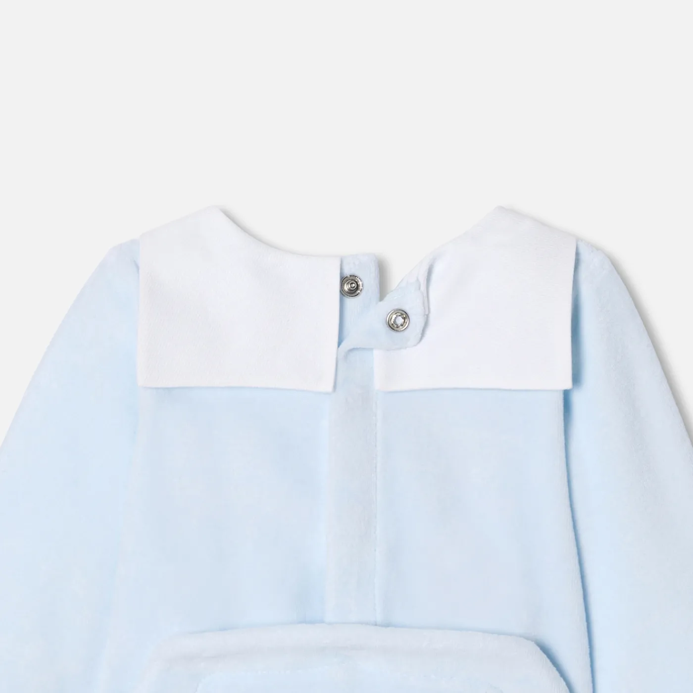 Jacadi Pyjama bébé garçon en velours - BLEU PALE New