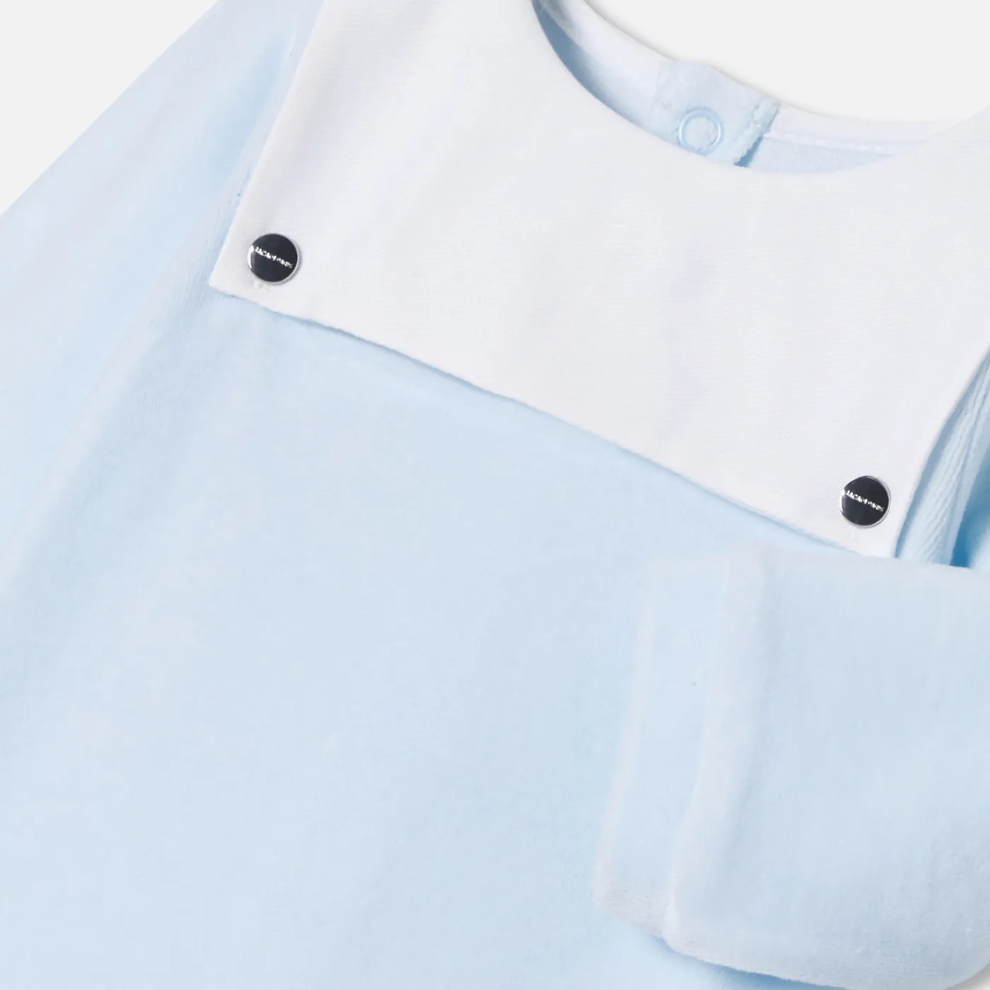 Jacadi Pyjama bébé garçon en velours - BLEU PALE New