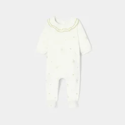 Jacadi Pyjama de Noël bébé fille en velours - lore BLANC DOUX/MULTICO Online