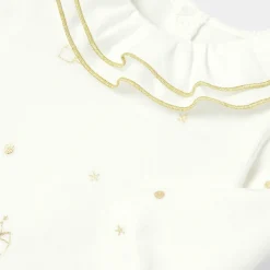 Jacadi Pyjama de Noël bébé fille en velours - lore BLANC DOUX/MULTICO Online
