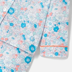 Jacadi Pyjama de Noël bébé fille en tissu Liberty - lore MULTICO