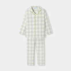 Jacadi Pyjama en flanelle enfant garçon - lore BLANC DOUX/MULTICO Outlet
