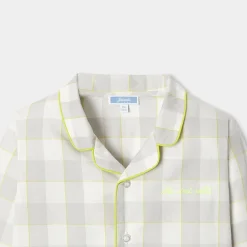 Jacadi Pyjama en flanelle enfant garçon - lore BLANC DOUX/MULTICO Outlet