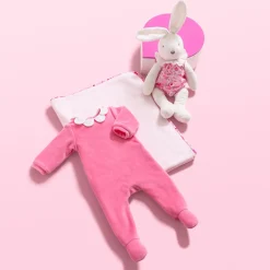 Jacadi Pyjama en velours bébé fille - ROSE THE Sale