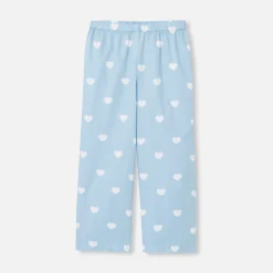 Jacadi Pyjama enfant fille en coton - BLANC/BLEU Sale