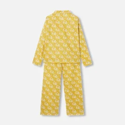 Jacadi Pyjama femme en tissu Liberty - JAUNE/BLANC Sale