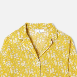 Jacadi Pyjama femme en tissu Liberty - JAUNE/BLANC Sale