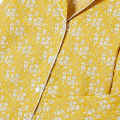 Jacadi Pyjama femme en tissu Liberty - JAUNE/BLANC Sale