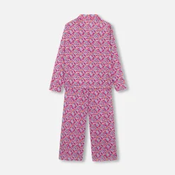 Jacadi Pyjama femme en tissu Liberty - lore ROSE/MULTICO