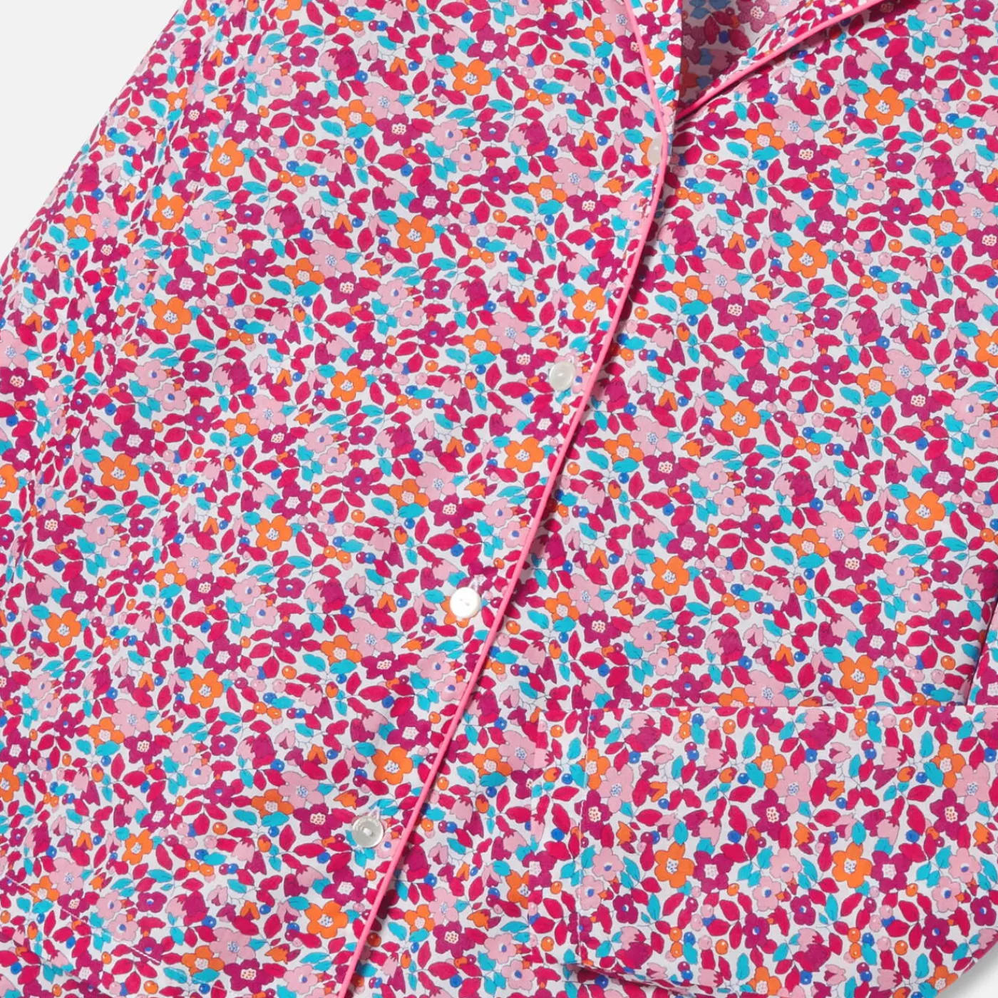 Jacadi Pyjama femme en tissu Liberty - lore ROSE/MULTICO