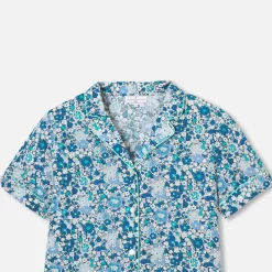 Jacadi Pyjashort femme en tissu Liberty - lore BLEU/MULTICO Online