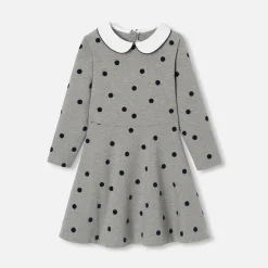 Jacadi Robe à pois enfant fille - gris anthracite GRIS ANTHRACITE JACADI Online