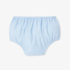Jacadi Robe bébé fille en fil à fil - BLEU/BLANC