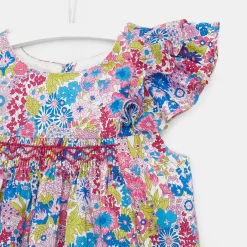 Jacadi Robe bébé fille en Liberty - lore MULTICO