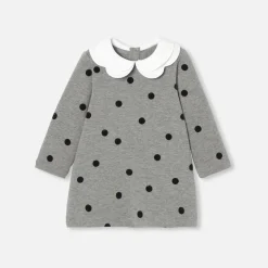 Jacadi Robe bébé fille en molleton - gris anthracite GRIS ANTHRACITE JACADI Best