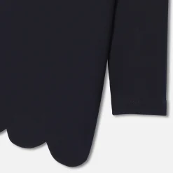 Jacadi Robe bébé fille en molleton - marine MARINE JACADI Outlet