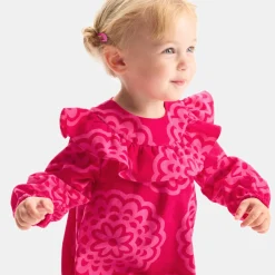 Jacadi Robe bébé fille en velours MULTICO Clearance