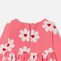 Jacadi Robe bébé fille en velours milleraies - lore ROSE/MULTICO Online