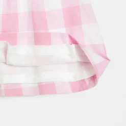 Jacadi Robe bébé fille en Vichy - ROSE/BLANC Clearance