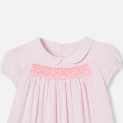 Jacadi Robe bébé fille manches ballon ROSE POUDRE JACADI Outlet