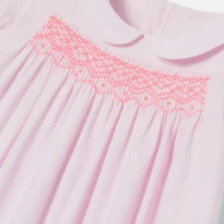 Jacadi Robe bébé fille manches ballon ROSE POUDRE JACADI Outlet