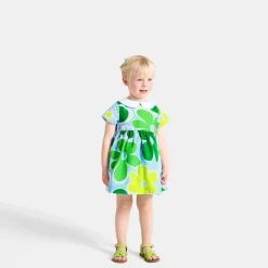 Jacadi Robe bébé fille manches courtes - lore BLANC/MULTICO Hot